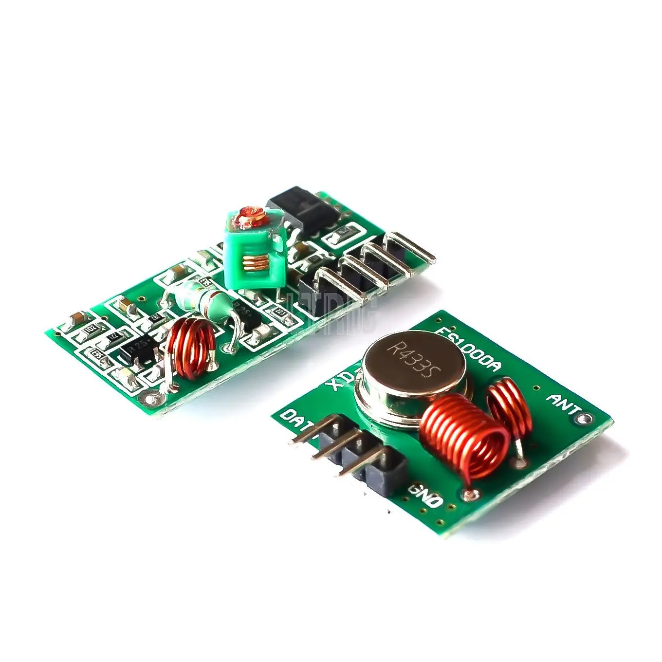 LTRIG Custom 1PCSair RF wireless receiver module & transmitter module board Ordinary super- regeneration 315/433MHZ DC5V