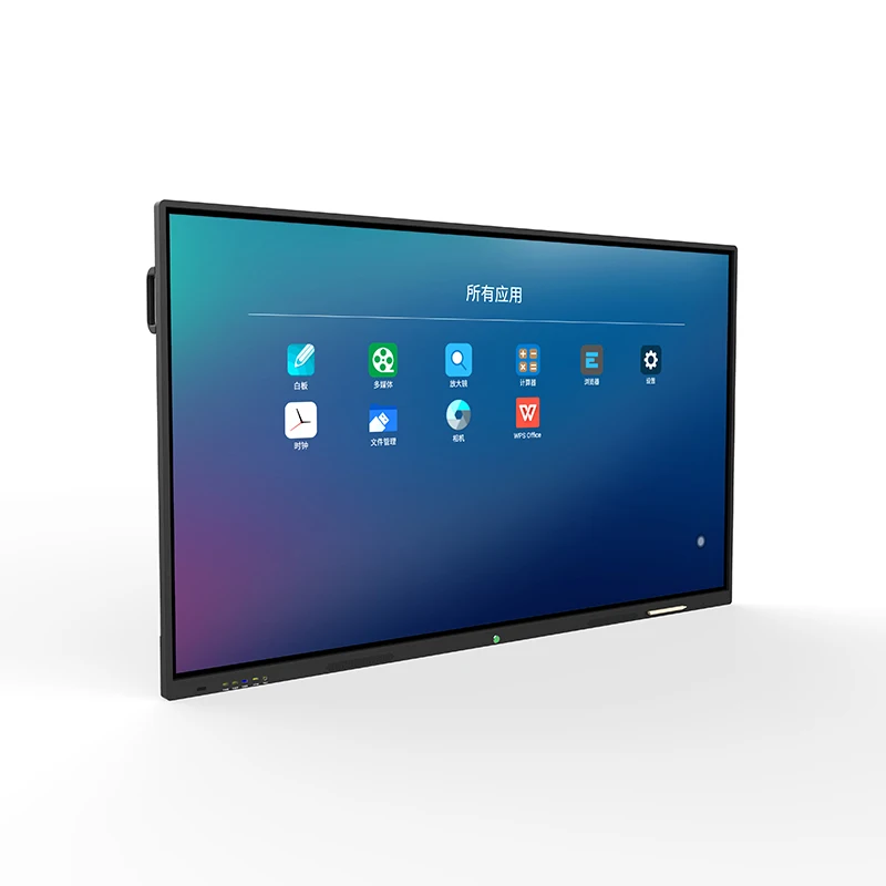 2021 China cheap 98 100 inch optical portable usb virtual touch screen projector smart LCD display interactive whiteboard