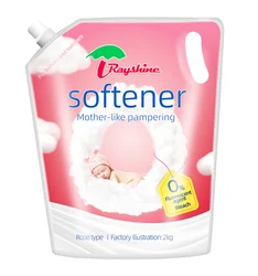 Top sales Mother-Like pampering Rose fragrance Laundry Fabric Softener for washing clothes 2KG/ Bag