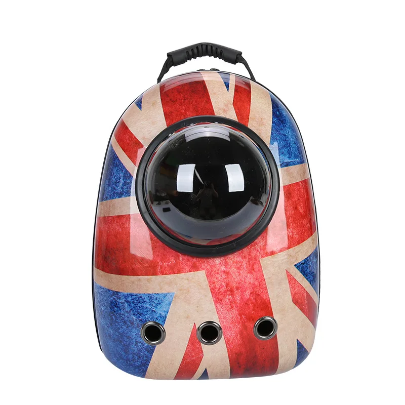 Airline approved pet cat dog carrier transport dog bubble backpack