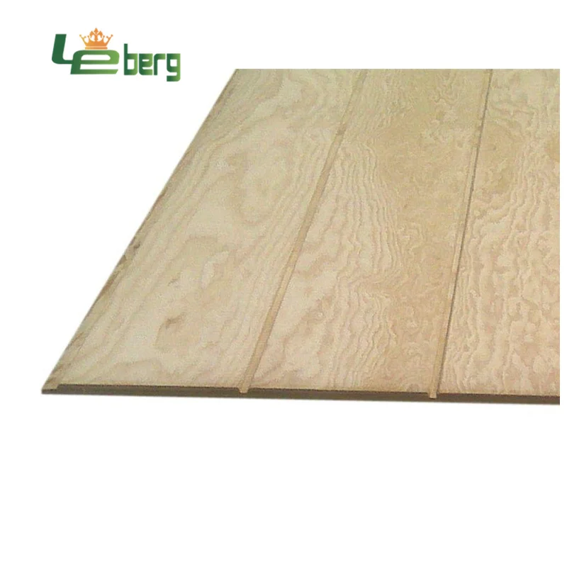 Grooved Pine T1-11 Plywood Board Treated 9mm 12mm 15mm