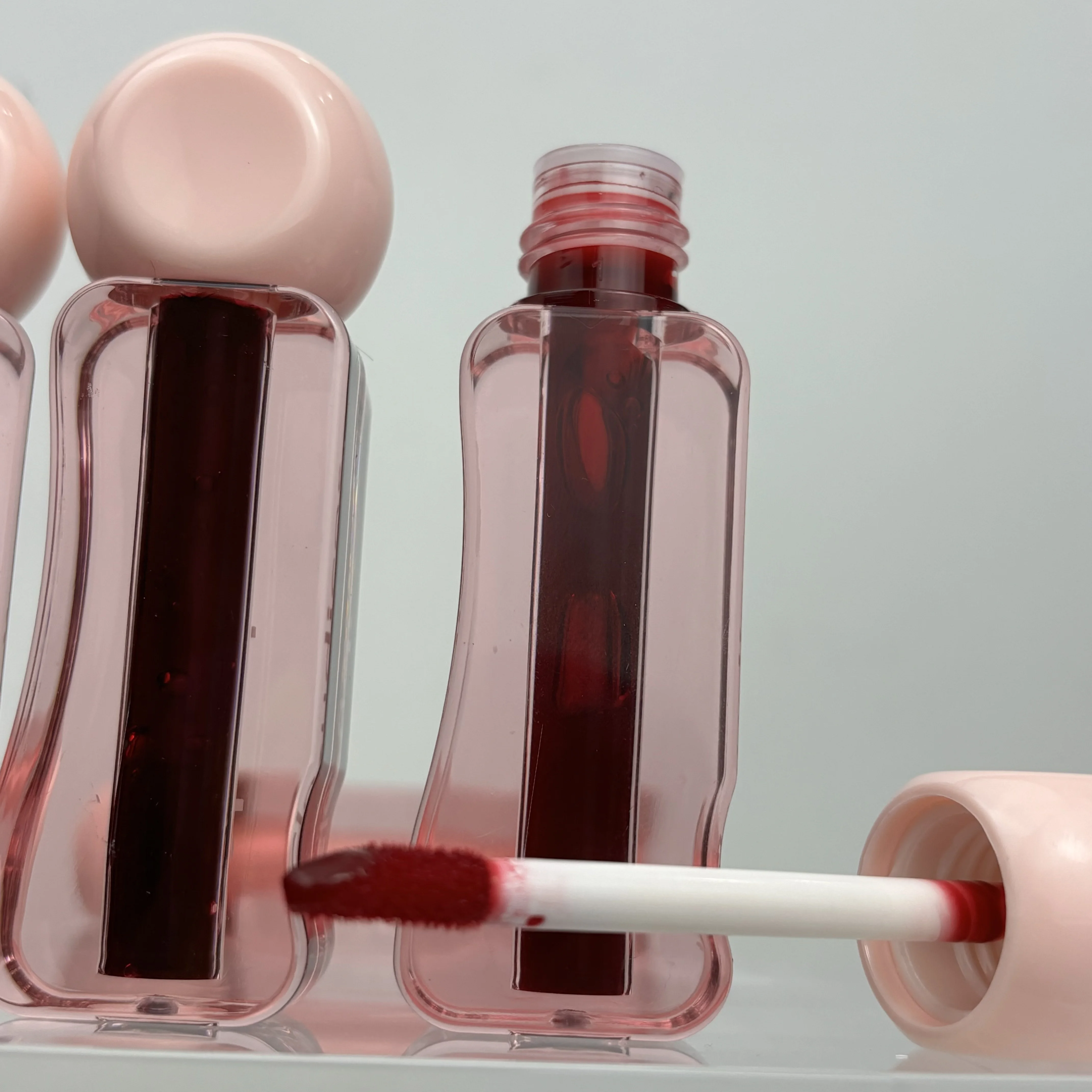 Wholesale Vegan Cosmetic private label liquid tinted lip stain gloss waterproof long lasting lip tint