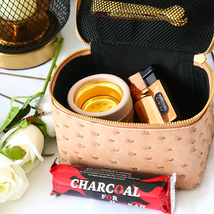 factory mini travel censers leather bag