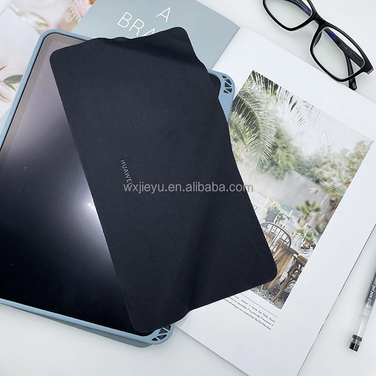 Custom print microfiber smart mobile phone screen cleaning cloth