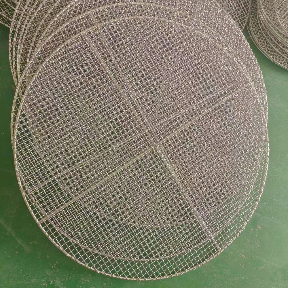 Hot selling  round  wire mesh grill  outdoor BBQ  grill accessories for party  picnic