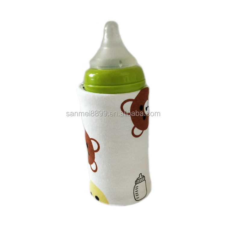 Travel portable heating water usb bottle warmer milk baby heater for outdoor car