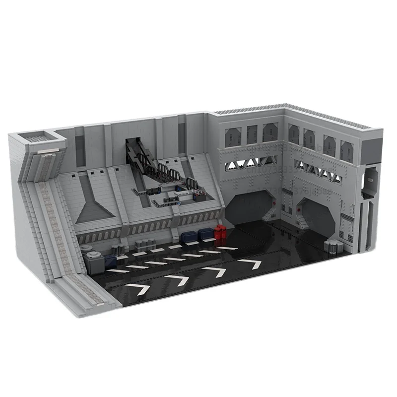 9738Pcs Imperial Hangar Movie MOC Building Blocks Starfighter Model Included DIY Assemble Bricks Architecture Creative Toys Gift