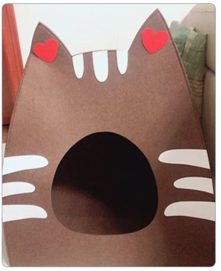 Felt Pet House Memory Waterproof Elevated Pet Large Cat Dog Sleep Tent House Playpen Furniture Furnitures Beds Washable