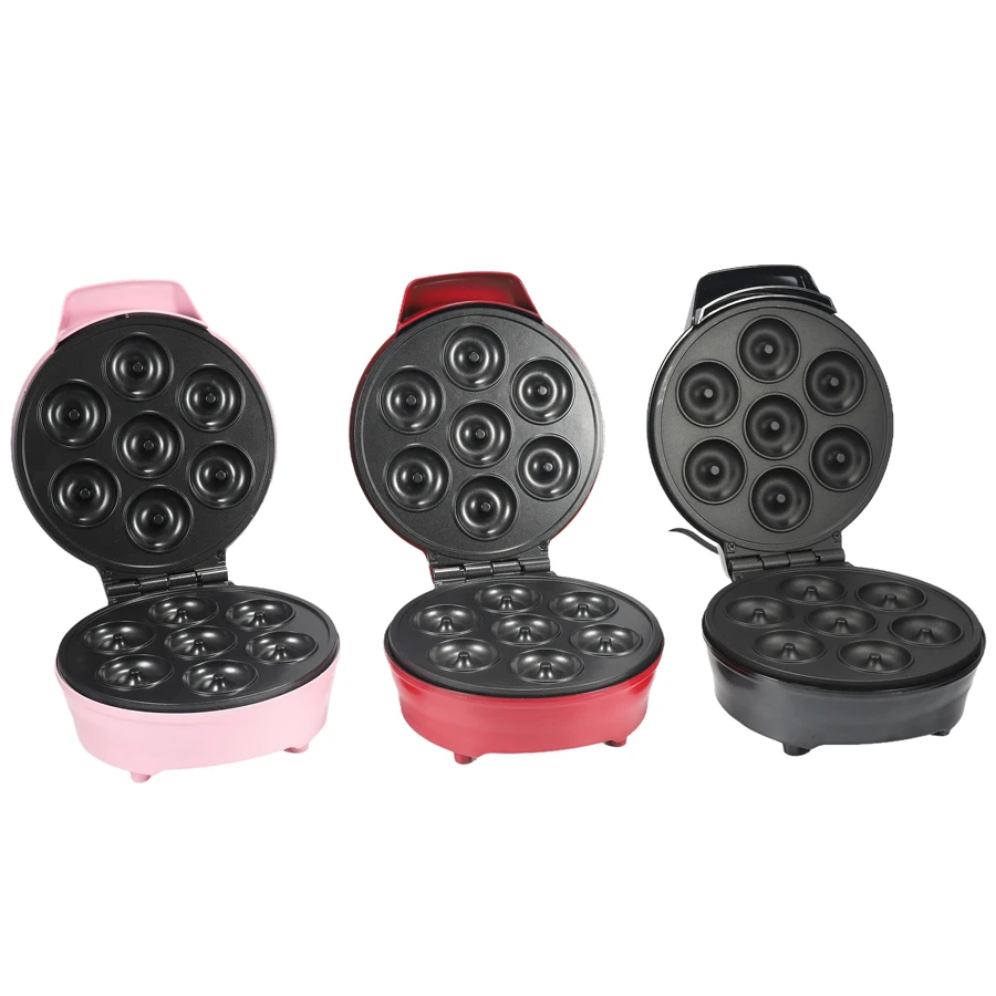 Заводская оптовая продажа 875 Вт 8 дюймов многофункциональная электрическая кухонная утварь мини-кольцо производитель пончиков