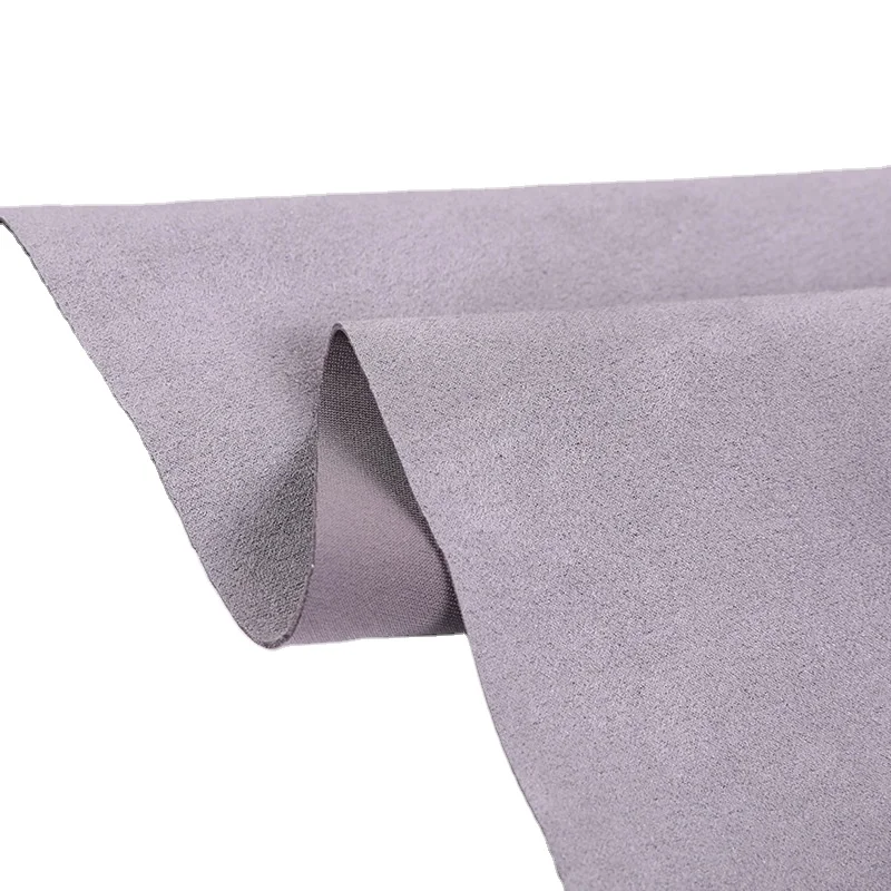 World Best Selling Products polyester suede fabric scuba woven faux suede fabric sheep for sofa garments