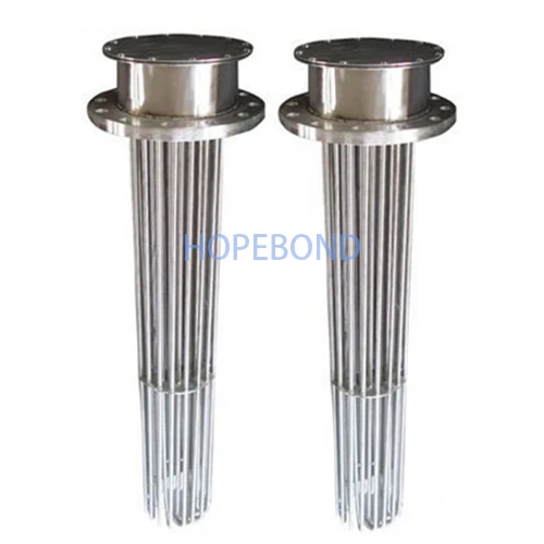 Customize 3phase 380v 480v flange immersion heater for oil tank
