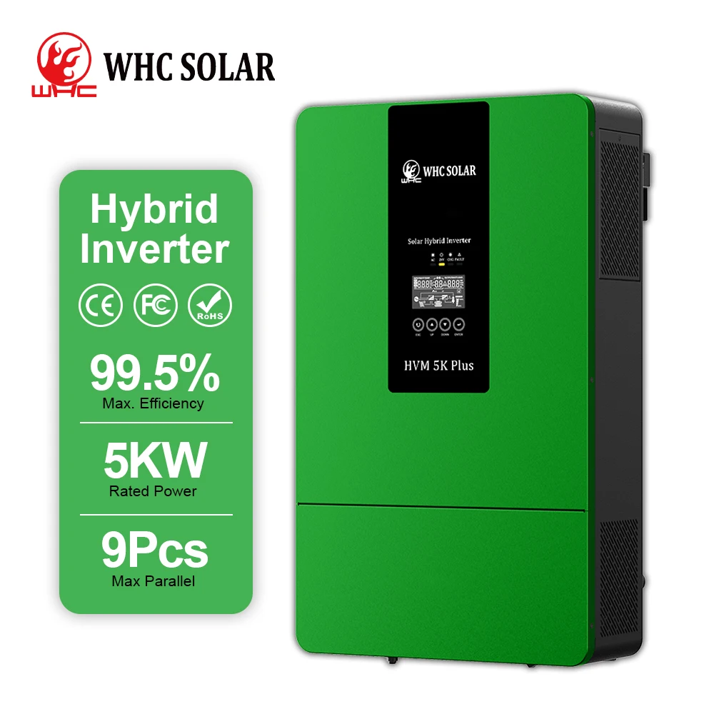 24V 48V однофазный частотный инвертор солнечный цена 3 6 кВт 5 Гибридный