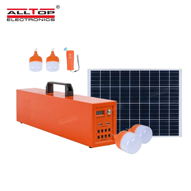 Factory Provide Power Generator Kit Solar System Original Portable Home Solar Ceiling Fan