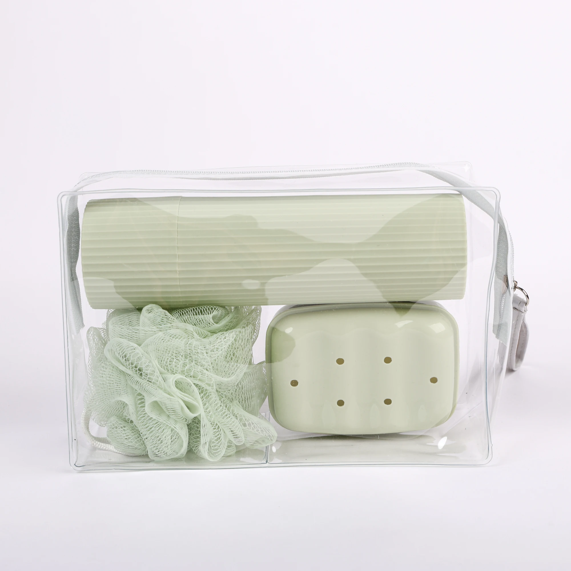 Portable Vertical Toothpaste & Toothbrush Container Box Set Travel-Friendly Mouthwash Cup for Bathroom Use