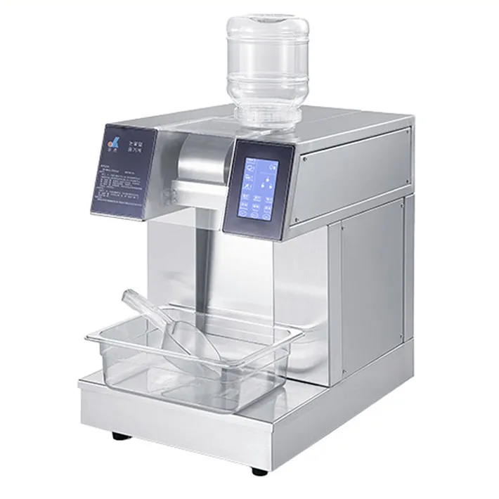 Bingsu ice crusher snow flake ice shaver machine/automatic small Korean bingsu machine/snow ice maker for sale