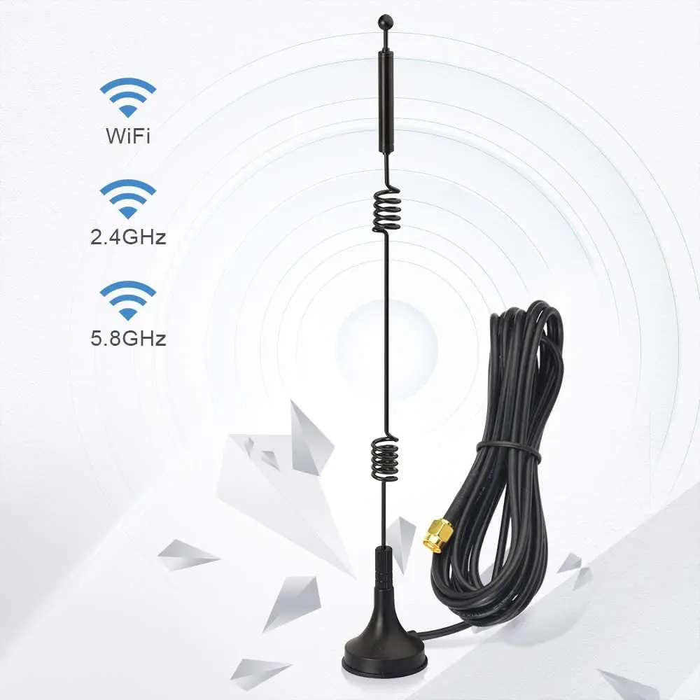 Hgh Gain LTE 2 4G 5 8G WIFI антенна внешняя Магнитная база для чтения измерителя электричества