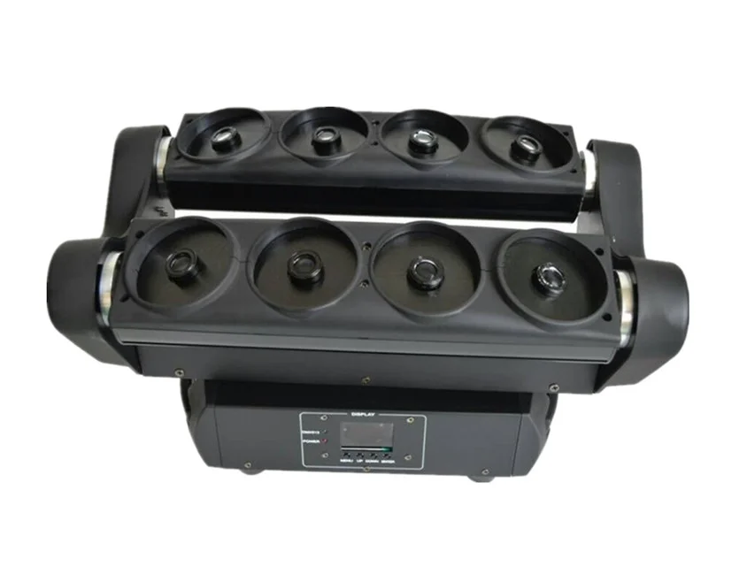 8 глаз RGB паук лазер/движущаяся головка лазерный светильник