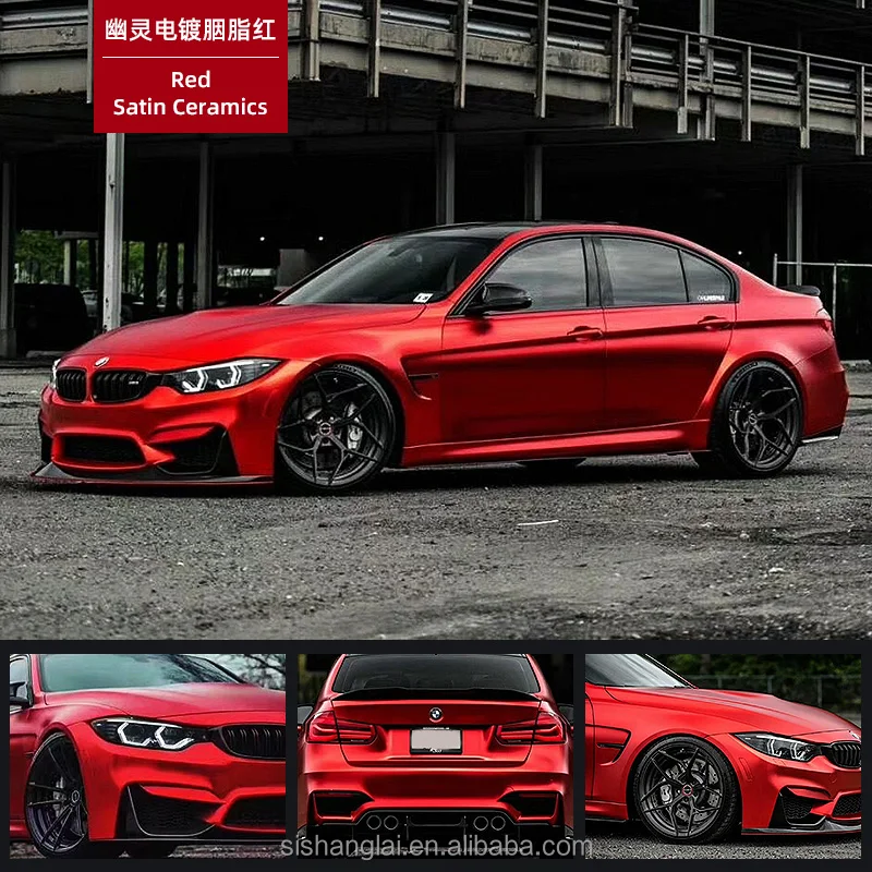 SCHANLEY Factory Outlet Auto Wrapping Paper Body Film Auto Tint Vinyl with Bubbles Super Matte Matte Film