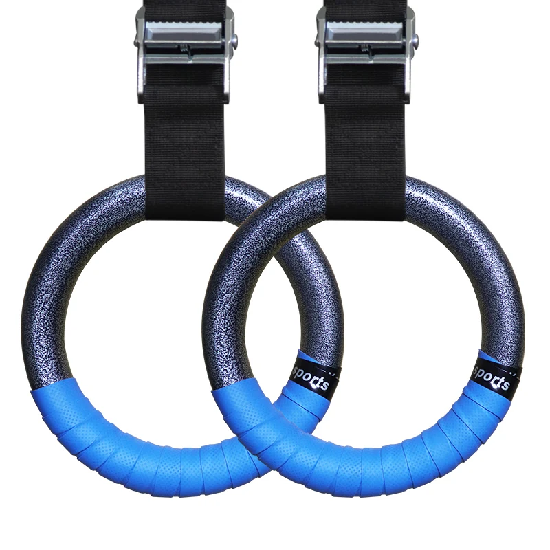Suspension Trainers  ABS  Gymnastic Rings With Adjustable Numbered  Straps