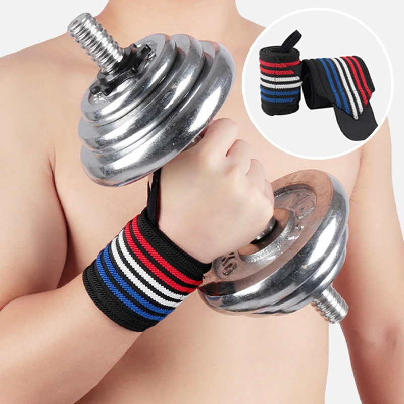Weight Lifting Exercise Hand Wrist Compression Protector Wrist Bandage Heavy Duty Lifting Wrist Strap