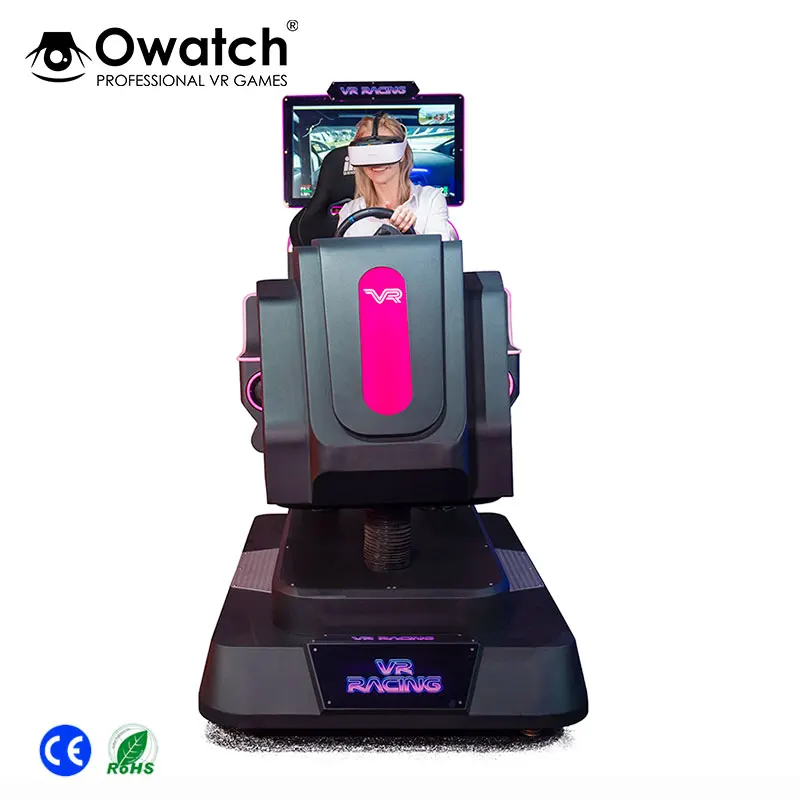 Funny Virtual Reality Car Racing Simulator Car Driving Simulator VR Speed Car race equipment for Sale