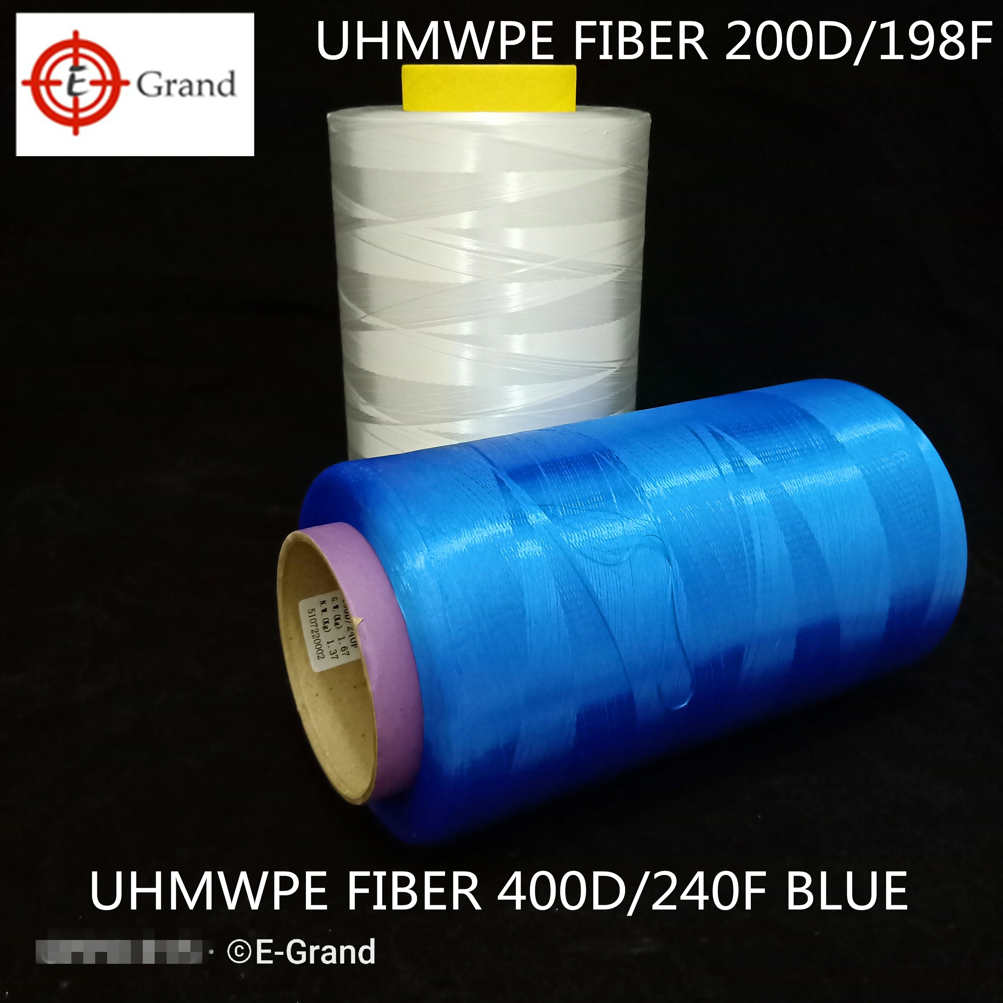 
Low density and high strength UHMWPE fiber 