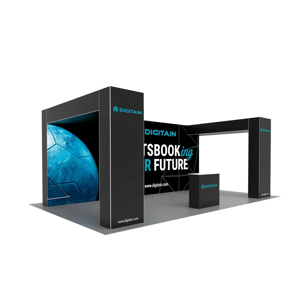 Portable  10*20 ft  SEG POP up  trade show booth banner trade show display stand  for exhibition booth