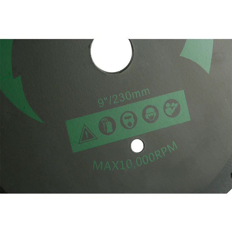 Eu Dropshipping 10 Inch Circular Saw Blades 65mn 25.4mm/1in Chain Trimmer Head For Brush Cutter