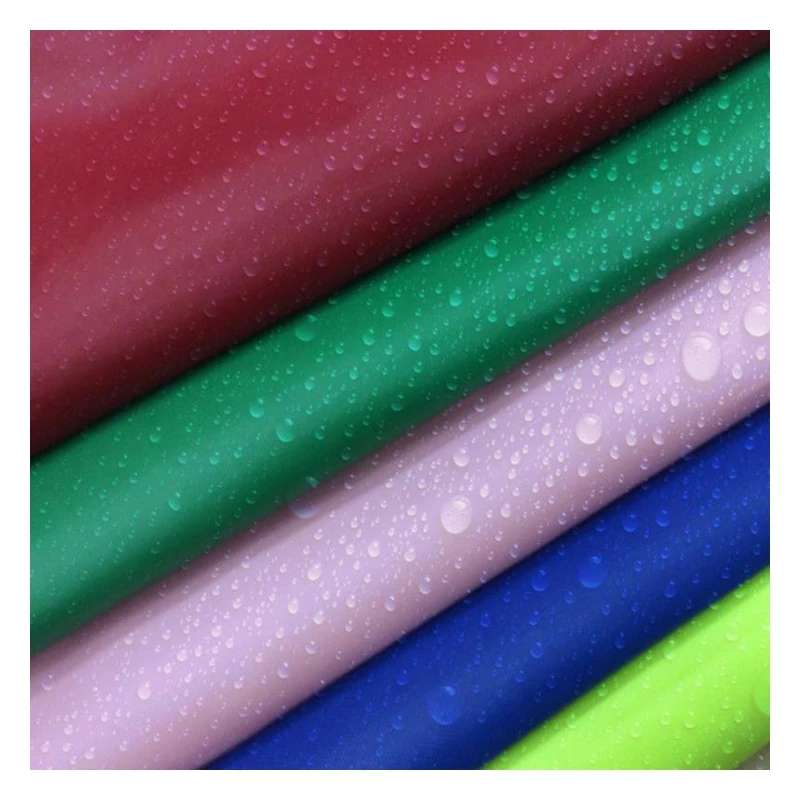 wholesale 190t polyester taffeta waterproof coated fabric