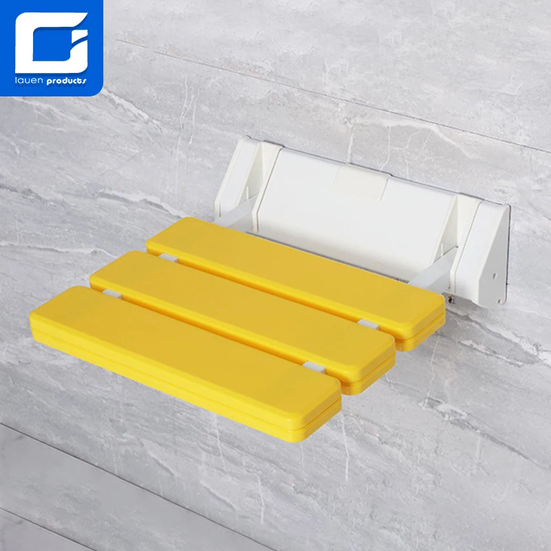 Bathroom wall mounted folding durable shower seat Bathroom Shower Chair Seat For Children And Elderly And Disabled