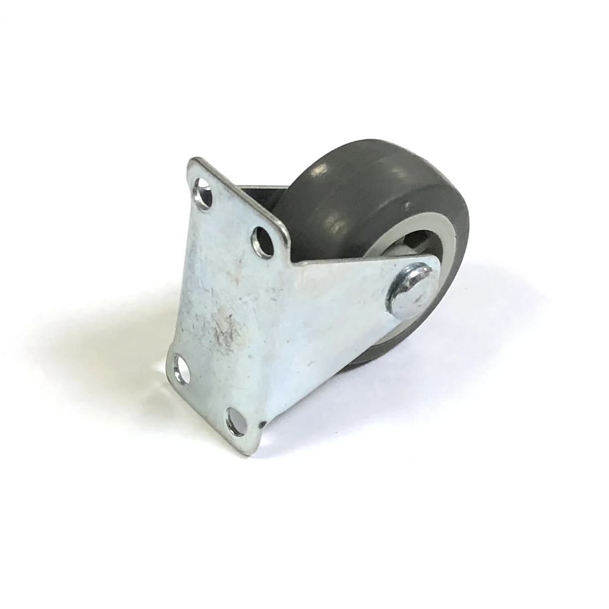 38MM Flat Top Plate Small Light Duty Fixed Caster For Cart