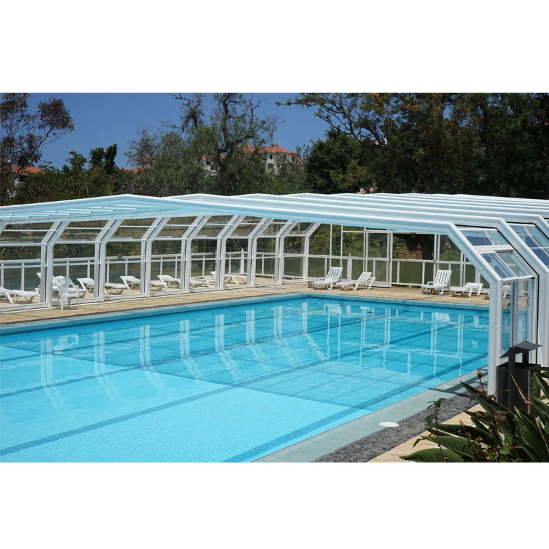 aluminum retractable pergola glass sunroom/ free standing sunroom