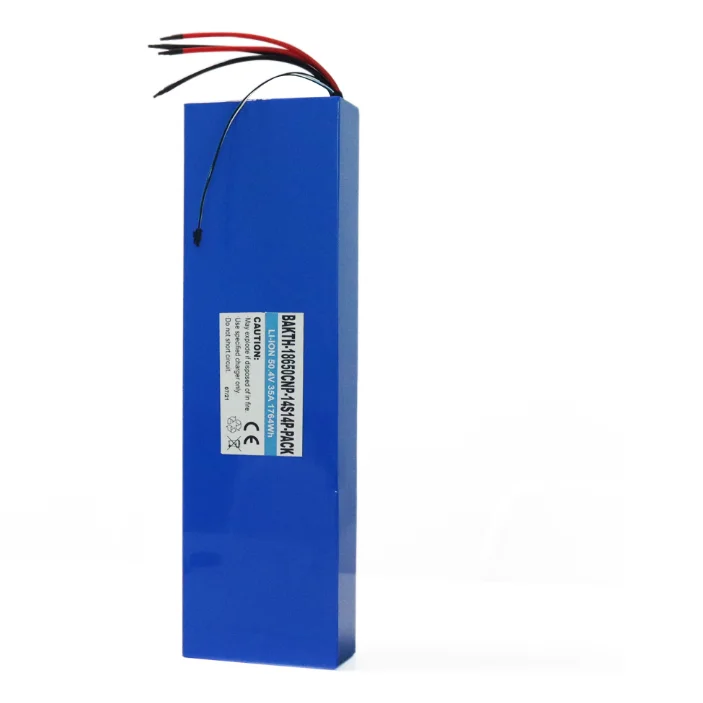 18650 cells Lithium Battery Pack 14S14P 50.4V 35Ah with BMS for efoil electric hydrofoil surfboard paddle board jet surf