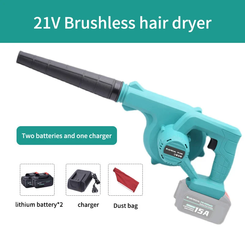 Electric Leaf Blower 21v lithium battery Garden Tool electric blower high pressure