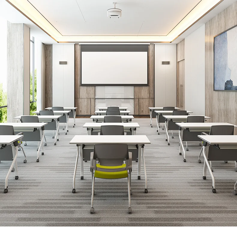 School Foldable Tables Custom Training Conference Table Student Furniture Folding Office Table