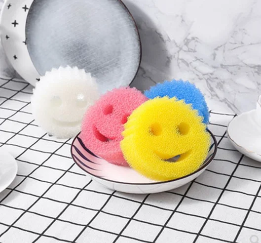 Dishwashing Sponge Useful Things for Home Car Cleaning Brush Clean Glass Windows Kitchen Supplies Tools Household Accessories
