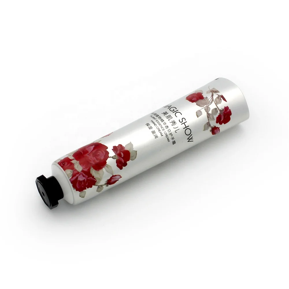 
Empty aluminum barrier laminated soft tube hand cream lotion packaging tube 