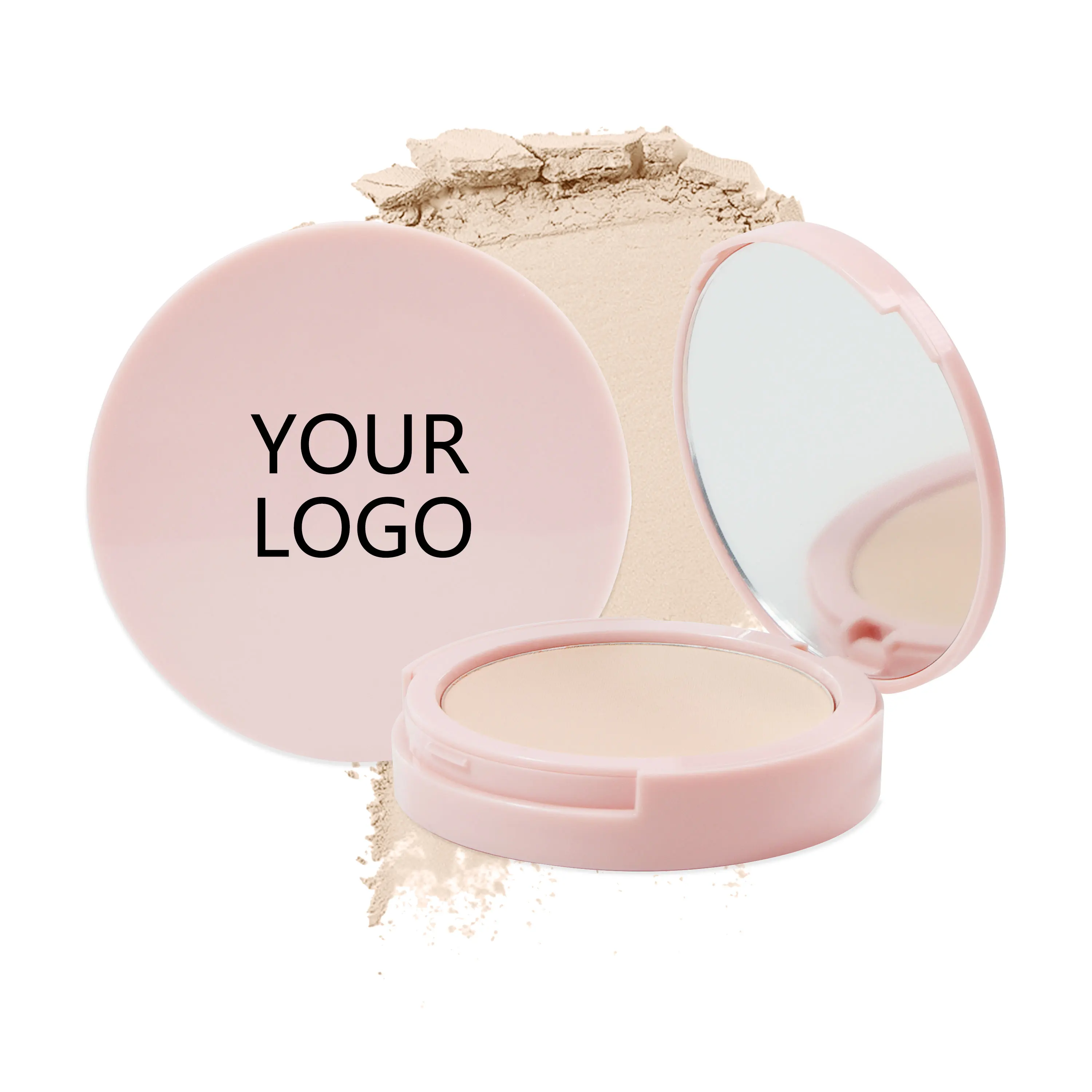 Full Coverage Oil Free Foundation New Press Powder Foundation Makeup Dark Skin Water Proof Powder Foundation