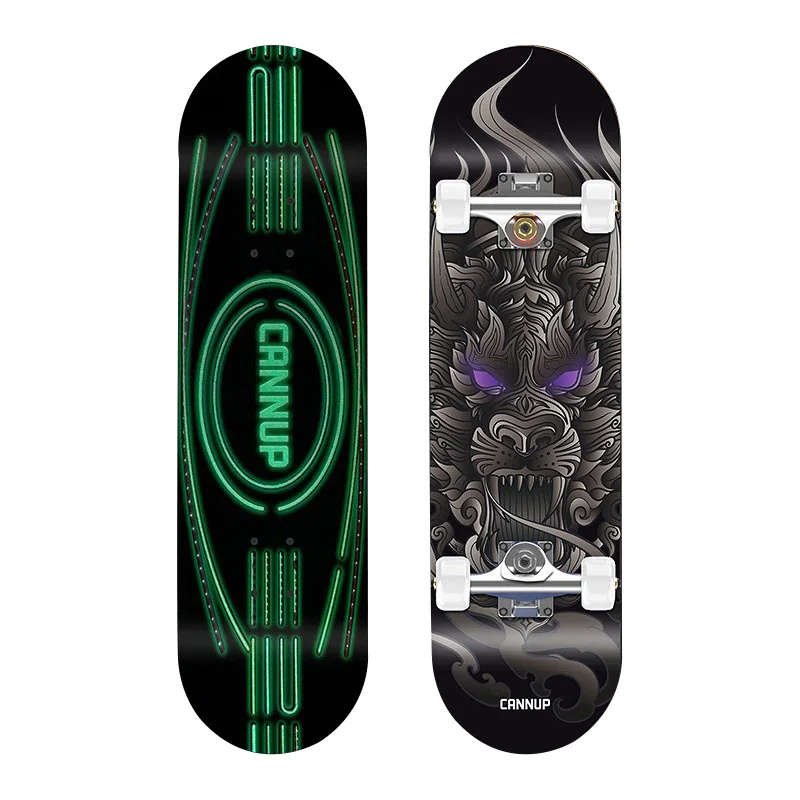 SD-RC Wholesale Custom skateboard 7 layers Deep concave wood skate board blank skateboard deck