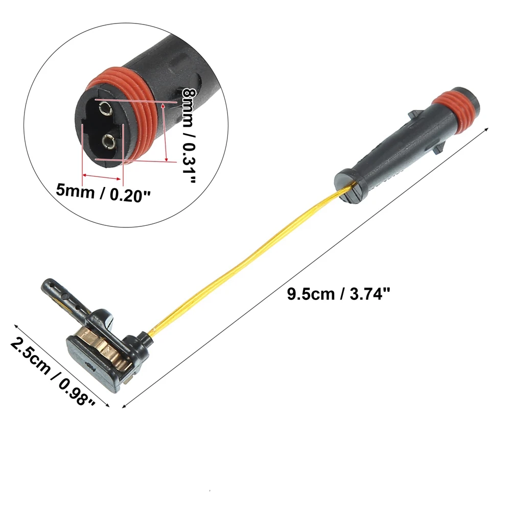 2115401717 Front Rear Disc Break Pad Wear Sensor for Mercedes-Benz CL500 2000-2006