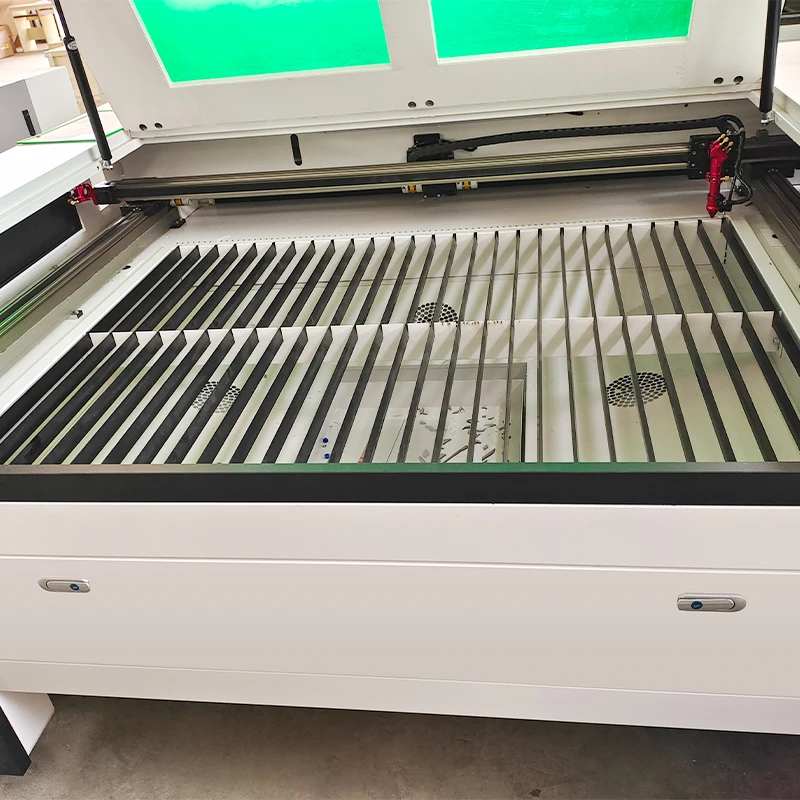 80W 100W  co2 acrylic leather wood glass crystal metal Ruida acrylic board laser engraving machine