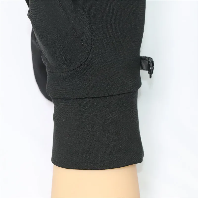 
Full finger running glove with mitten cover 