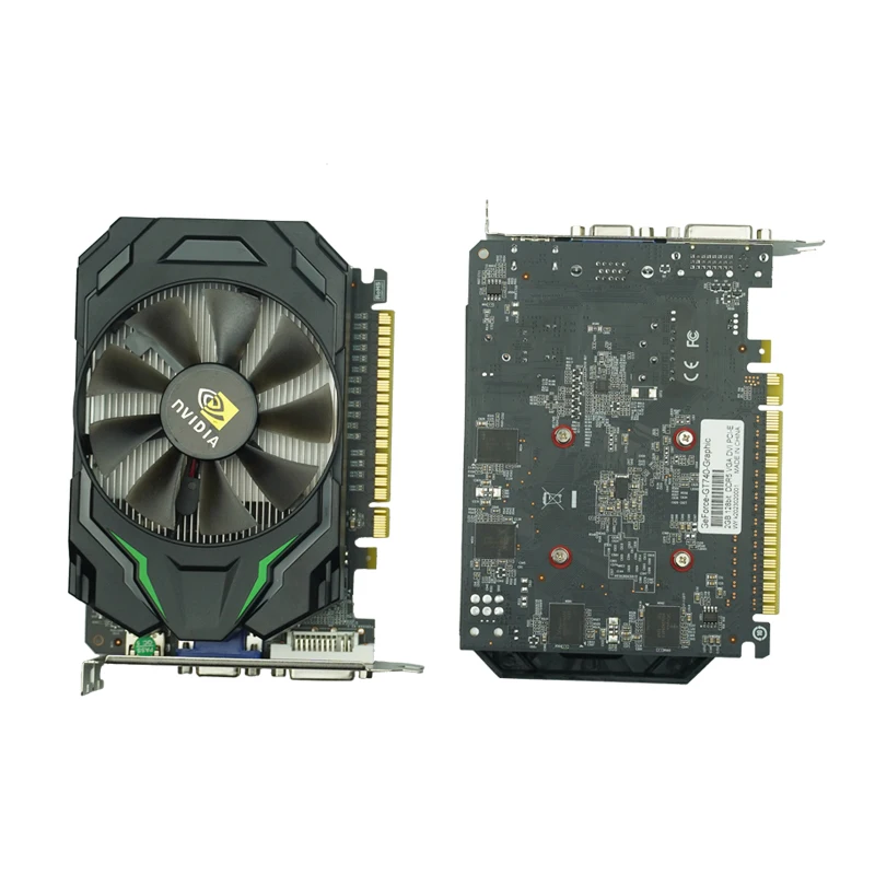 Оптовая продажа GT 740 730 710 610 1 ГБ Низкопрофильная настольная видеокарта 2 4 DDR3 DDR5 Оригинальная карта VGA