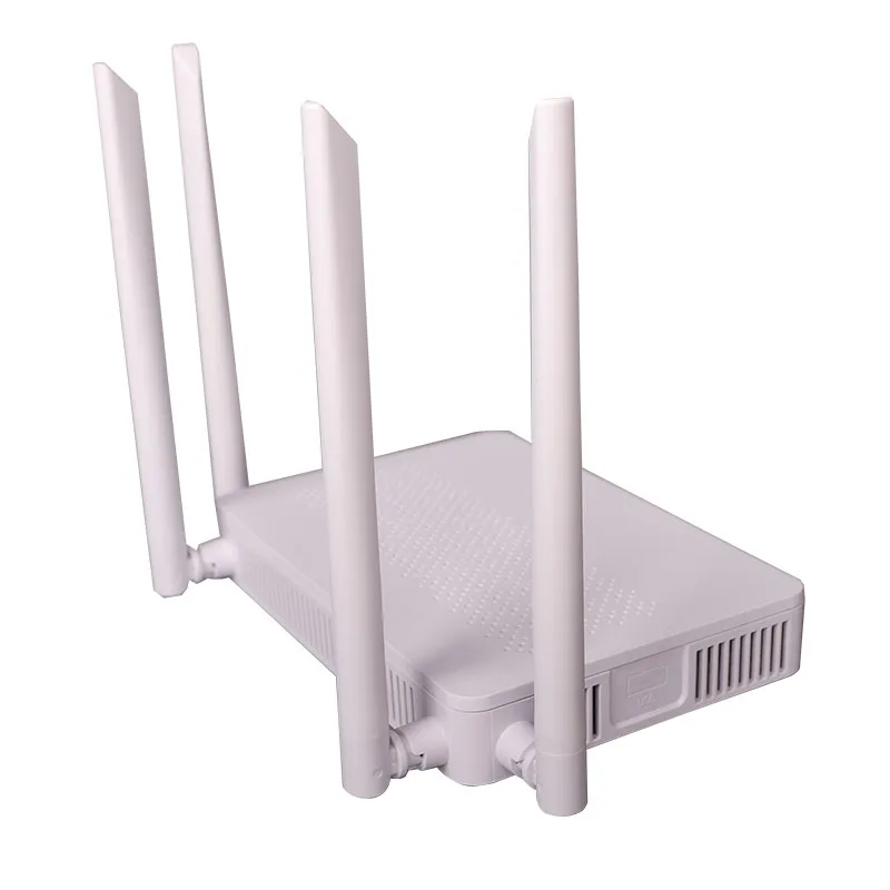 Оптовая продажа 4GE + CATV WIFI XPON ONU двухдиапазонный 2 4G 5G WiFi роутер с 4