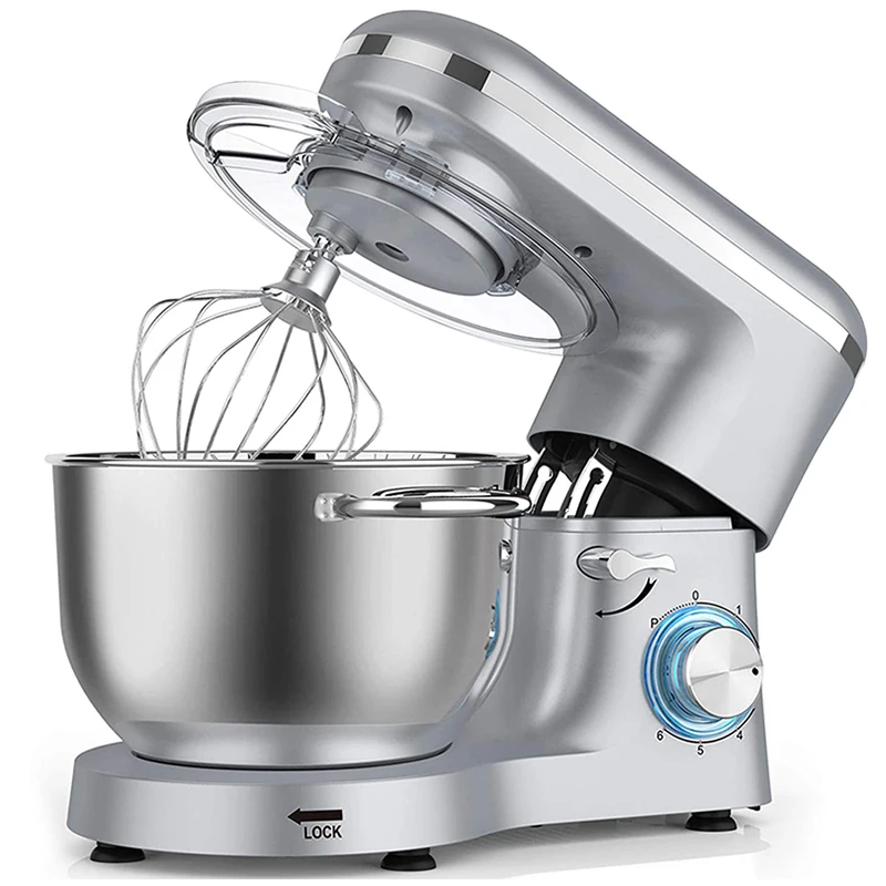 Multi Mixer Blander Stainless Steel Mixers Dough 5L 1200W Mixer With Pedestal