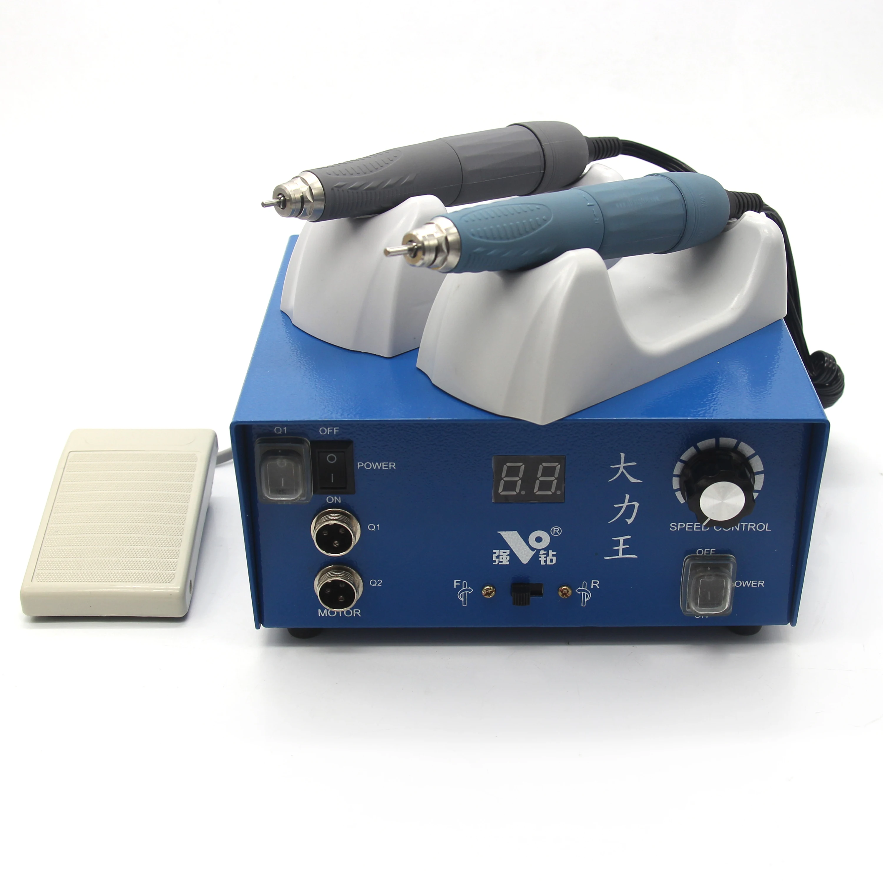 Лидер продаж, высокоскоростная машина для маникюра Saeshin с электронным управлением 90000 об/мин