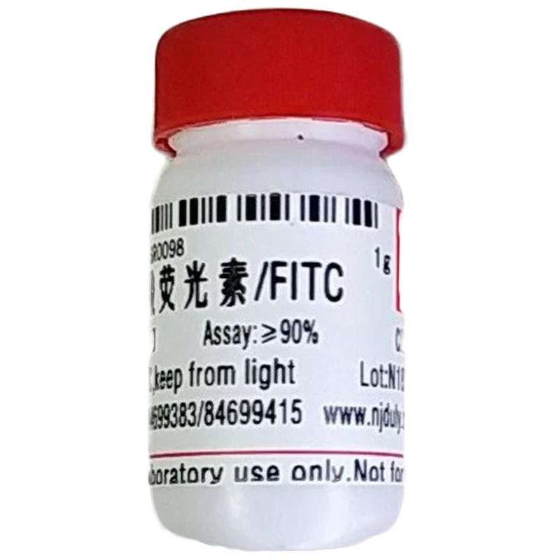 Обеспечивает высококачественный реагент для исследований, Флуоресцеин изотиоцианат CAS:3326-32-7