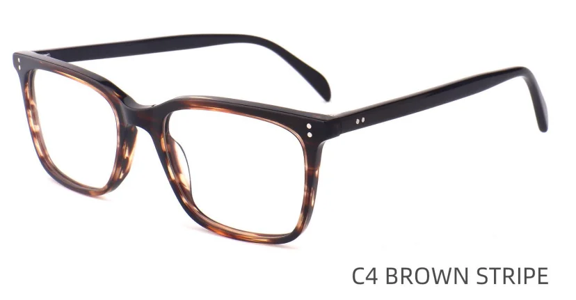 BOA1131  2022 Biodegradable Frame Glasses Recyclable Acetate Plastic Women Men optical frames eyewear