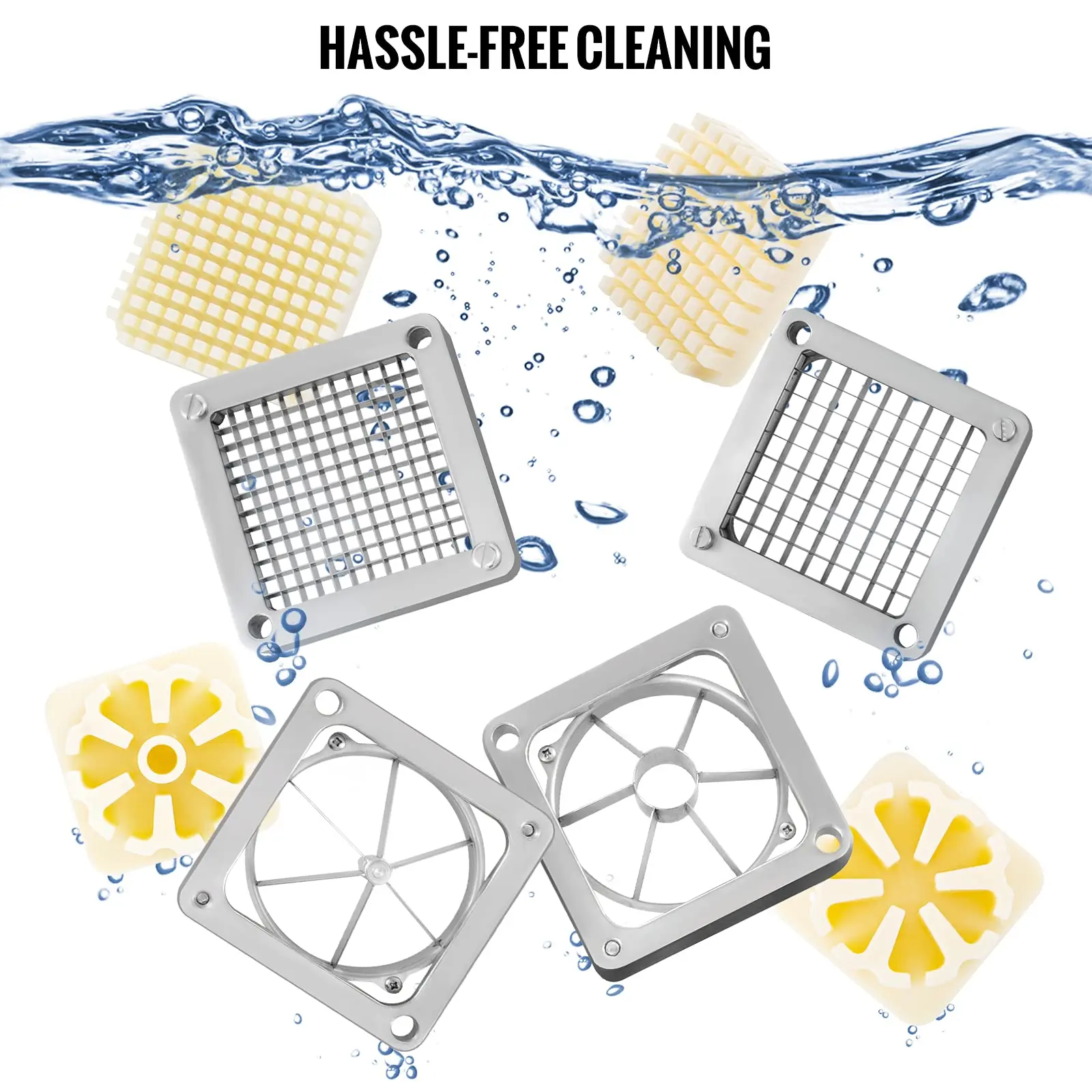 Amazon hot sell manual French cutter potato slicer fruit slicer vegetable chopper