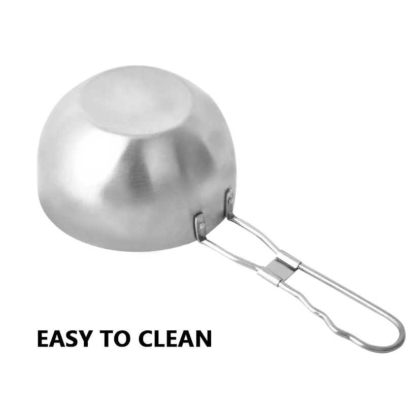 OEM Factory Outdoor Bbq Stainless Steel Sauce Bowl Portable Barbecue Oil Bowl Basting Bowl Sauce Pot